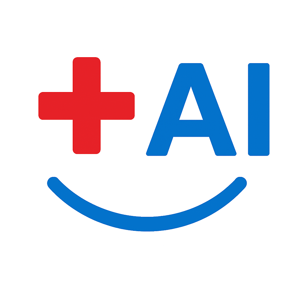 RedPlusAI White Logo